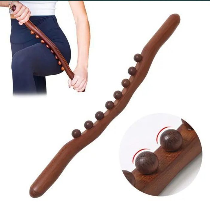 Гуаша массажный палка из дерева