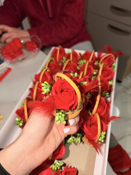 Cosulete cu un trsndafir