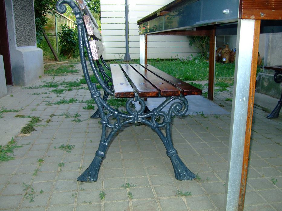 Set masa de gradina si banci