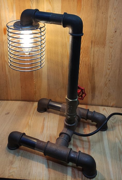 Лампа 3/4 металлическая