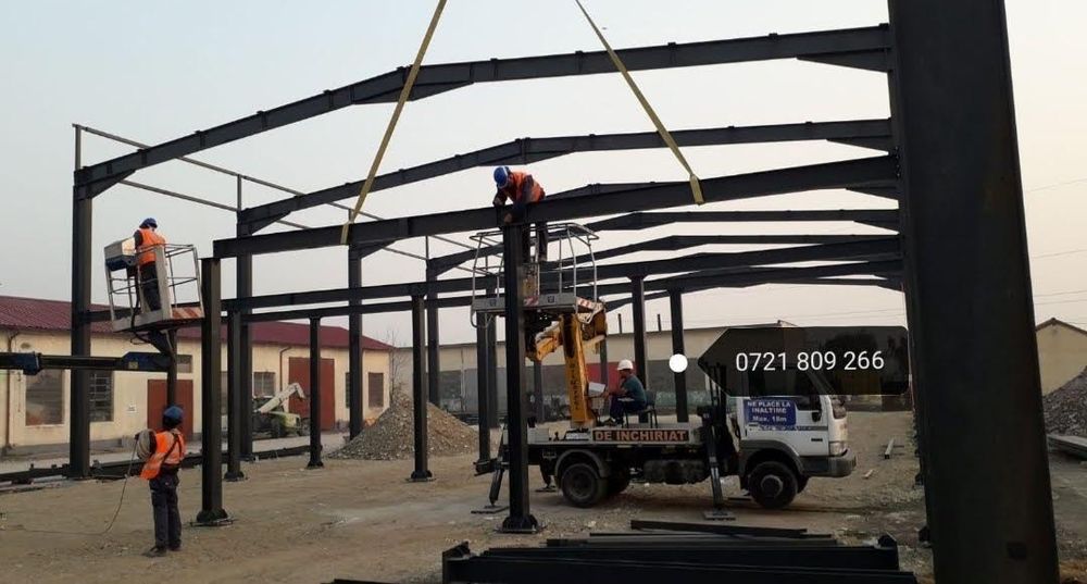 Constructii hale metalice spatii depozitare