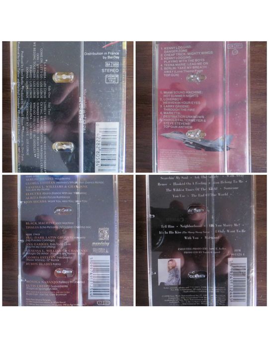 Casete audio originale cu artisti straini