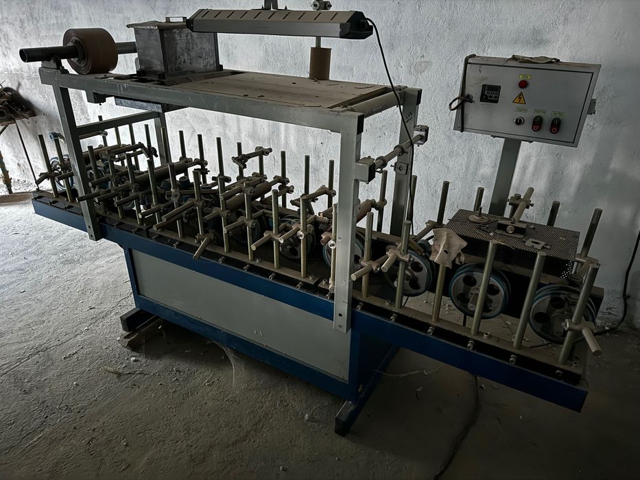 Станок окутывания мебельных профилей / mebel plyonka urash stanogi