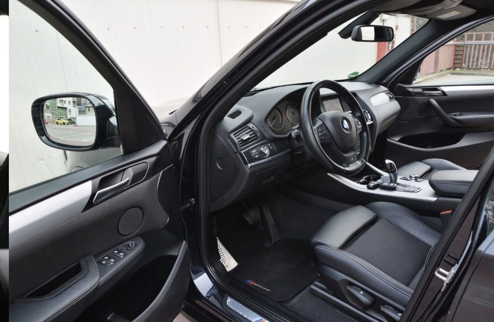 BMW X3 F25 X-Drive Euro5 M Paket 4x4 Germania Garanție navigație head up display cârlig încălzire automat xenon Keyless