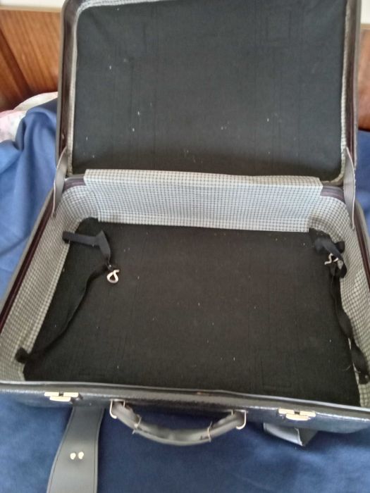 Голям куфар кожен винтидж