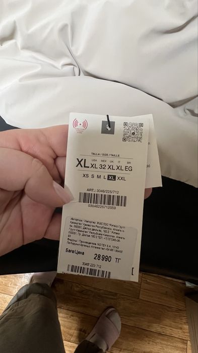 Куртка пуховик zara