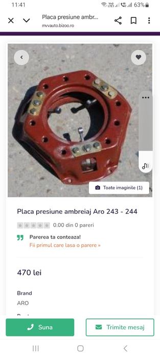 Piese aro 243..Detali la telefon