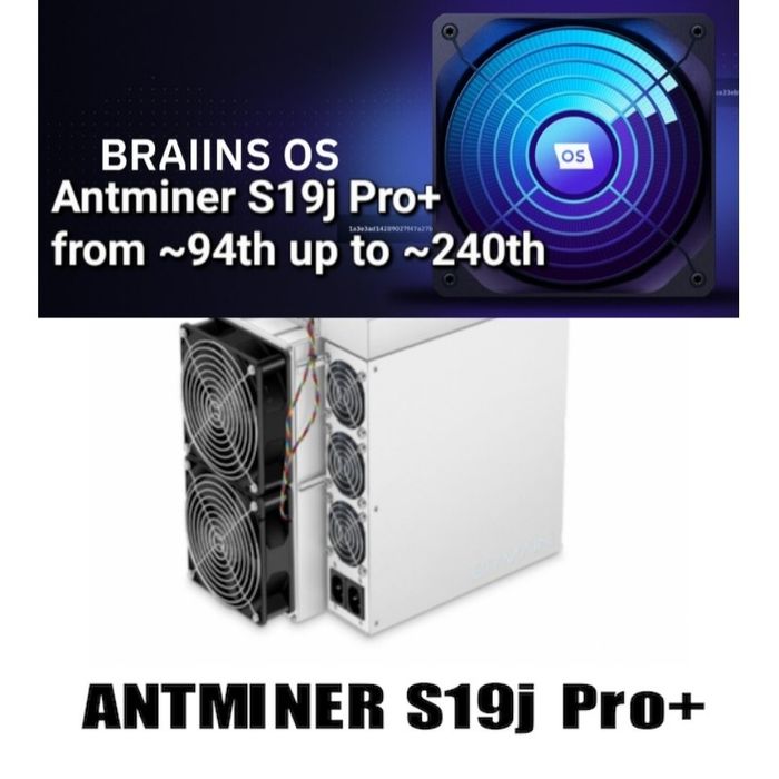 ASIC Bitmain Antminer S19J Pro+ 120Th in stare foarte buna