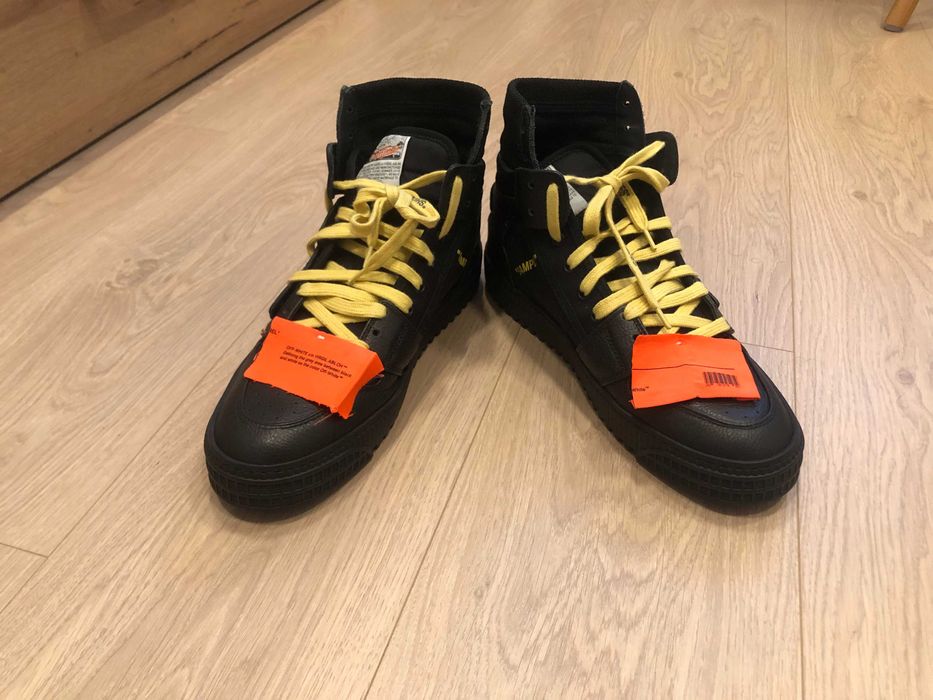 Черни Обувки OFF-WHITE Court 3.0 High Trainers