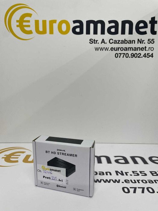 Emitator audio Helix BT HD Steamer Bluetooth 5 Sigilat -I-