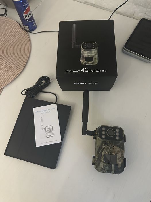 Camera video vanatoare 4G cu SIM si transmitere noua aplicatia UCON