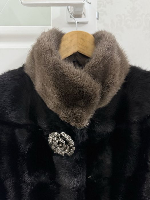 Шуба норковая S размер