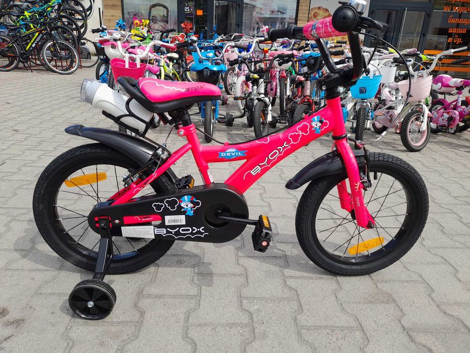 BYOX Велосипед 16" DEVIL розов