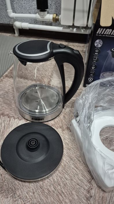 Новый чайник стекло