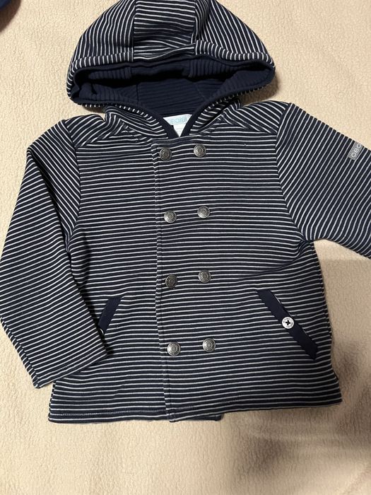 Кожено яке, преходно спортно сако и лот блузи за момче 3г/98