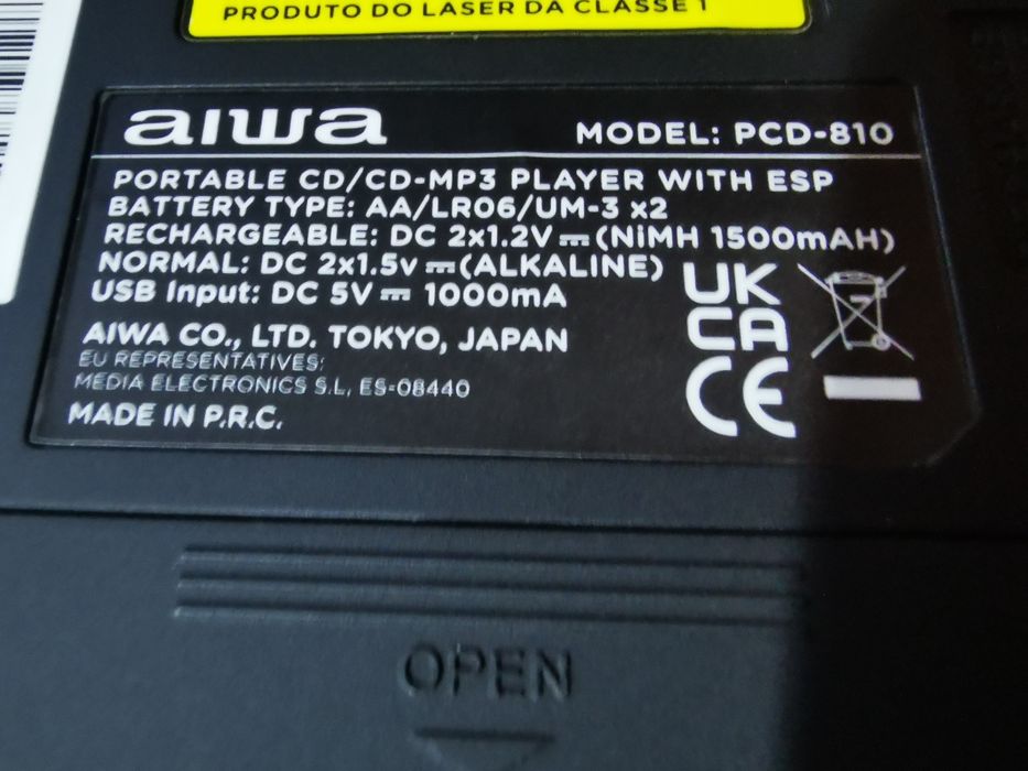 CD плеер Aiwa в отличном состоянии