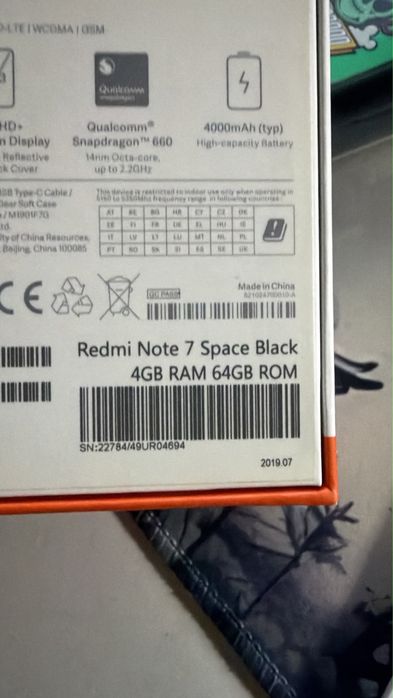 Телефон redmi note 7