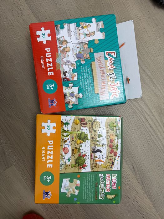 Jucării montesori/ lemn/ puzzle