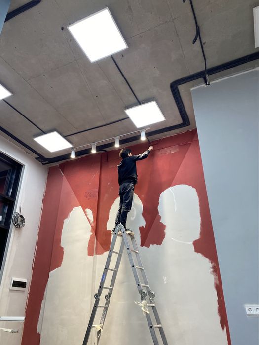 Художник, Роспись стен, граффити