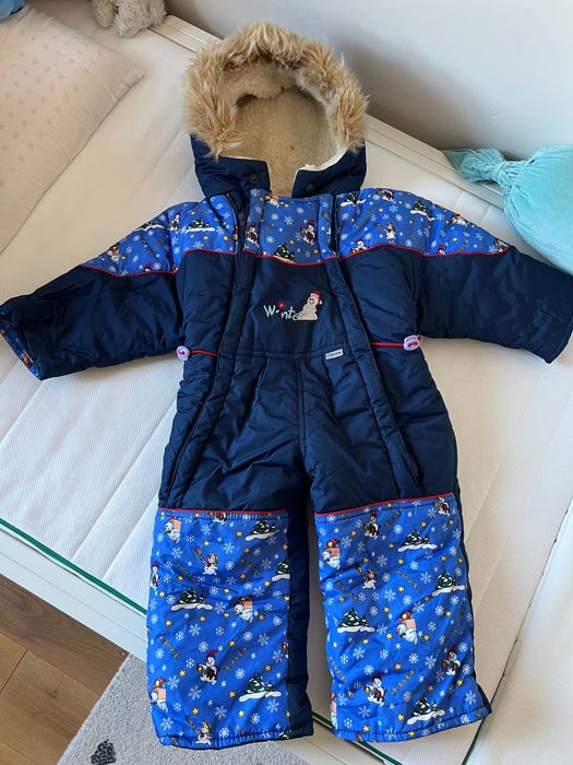 Изключително топла детска грейка с вълна, 80-86 см