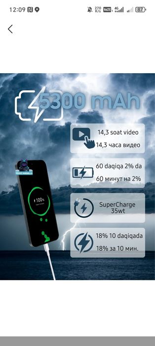 Honor x6c Garantiyasi bilan