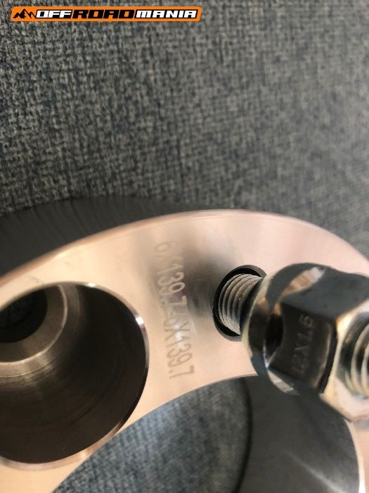 Flanse distantiere 50mm 6x139.7 M12x1.5 Toyota, Mitsubishi