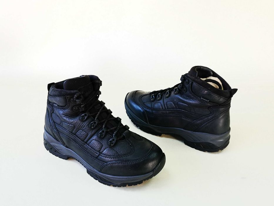 Bocanci PIELE 36 37 ghete IMPERMEABILE munte dama  GREYDER - 600 Ron