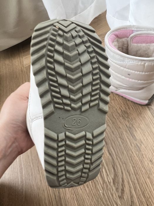 Зимняя обувь для девочки, размер 26