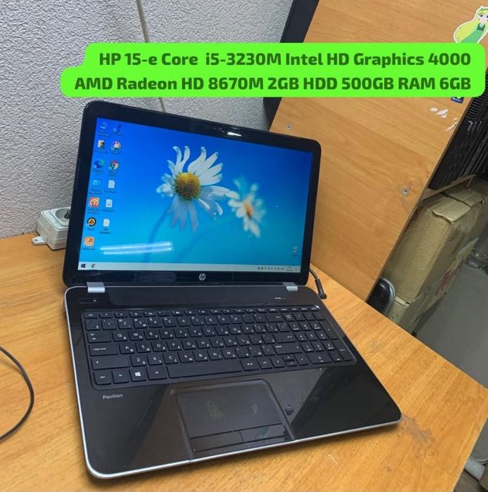 HP 15-e Core i5+Видео 2гб