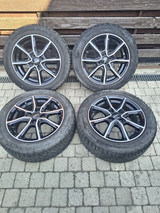 Set 4 x jante aluminiu R15 Dezent TN Dark  4x100
