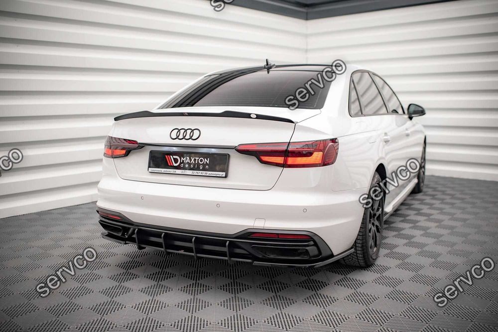 Difuzor bara spate Audi A4 B9 Facelift 2019- v13 - Maxton Design