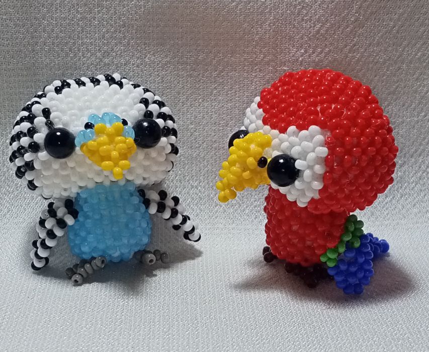 Бисер, плетение, ручная работа.