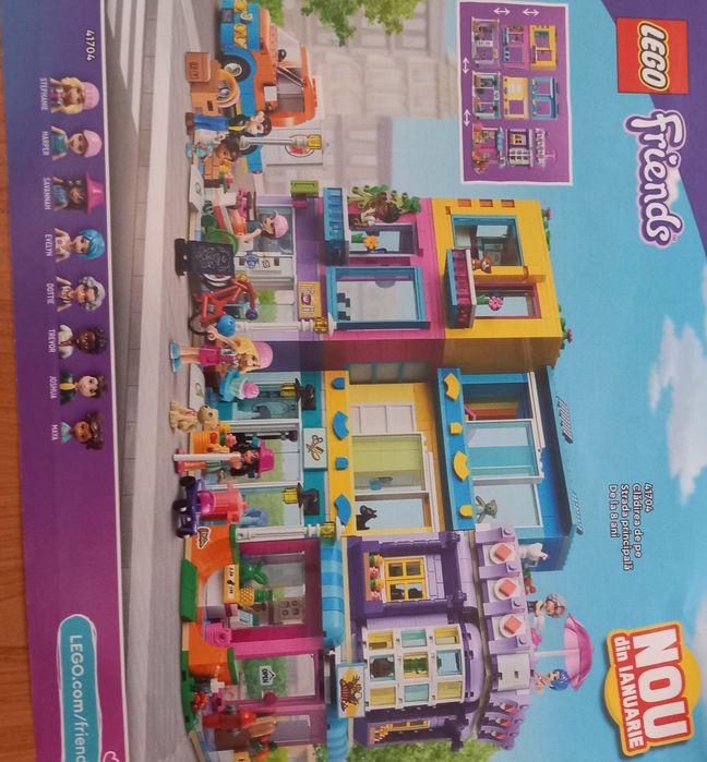 Lego Friends Lego Jeep și Lego City în cantități de aproximativ 7 kg