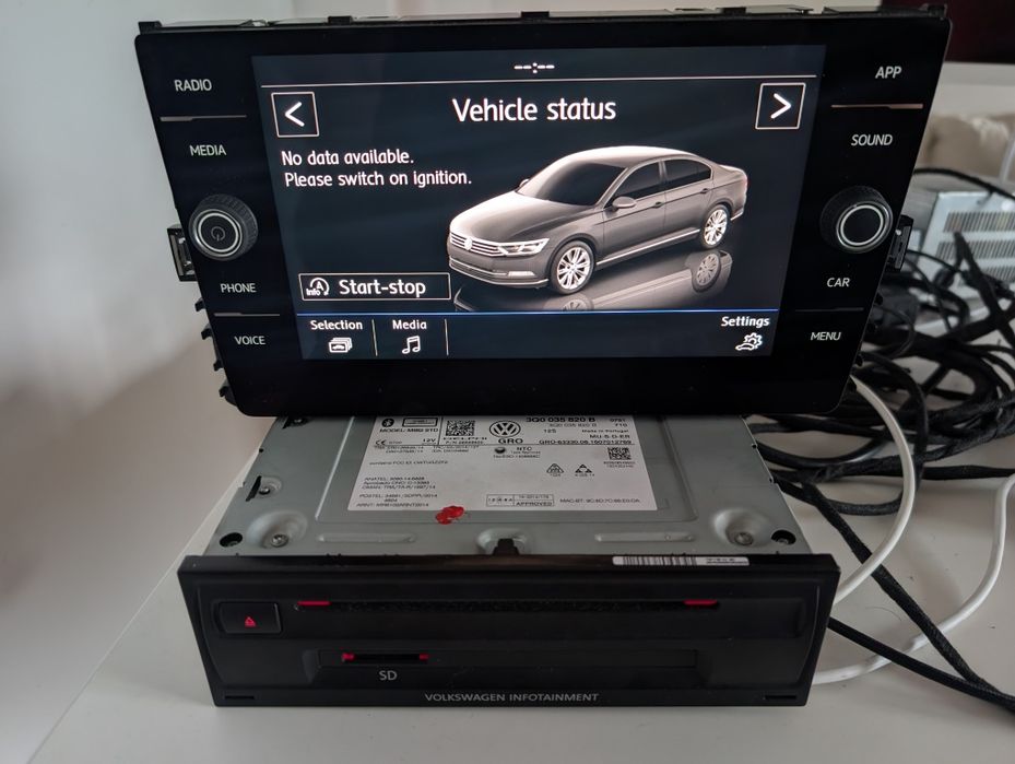 Navigatie Originala MIB 2  Composition media golf 7 passat b8