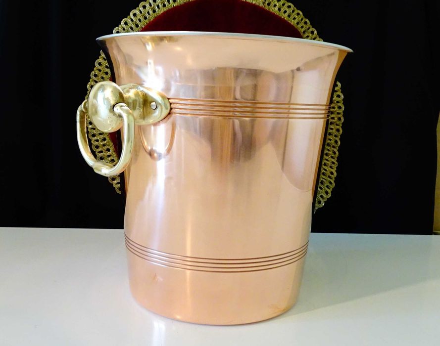 Френска медна шампаниера 1 кг.,8 литра.