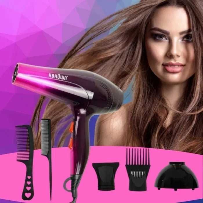 5000W Мощен сешоар с дифузер!Сушене,изправяне,къдрене на коса,прическа