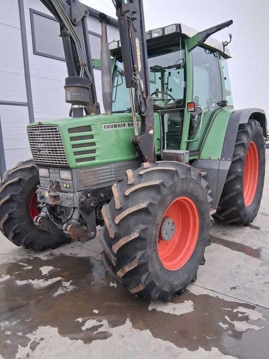Tractor Fendt 510c an 1998 Incarcator frontal furci cupa tiranti priza