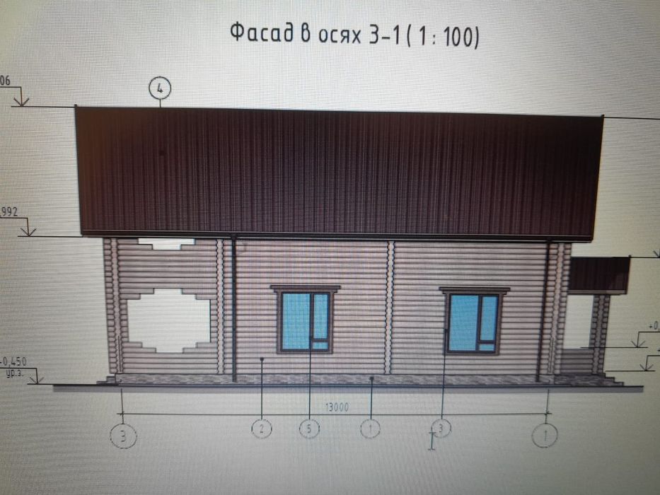 Продам сруб, дом 10×13