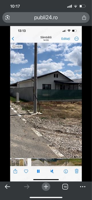 : Teren 670 mp în Ciutaci. Un fel de Corbeanca, dar mai liniștit! Preț corect: 80€/mp
