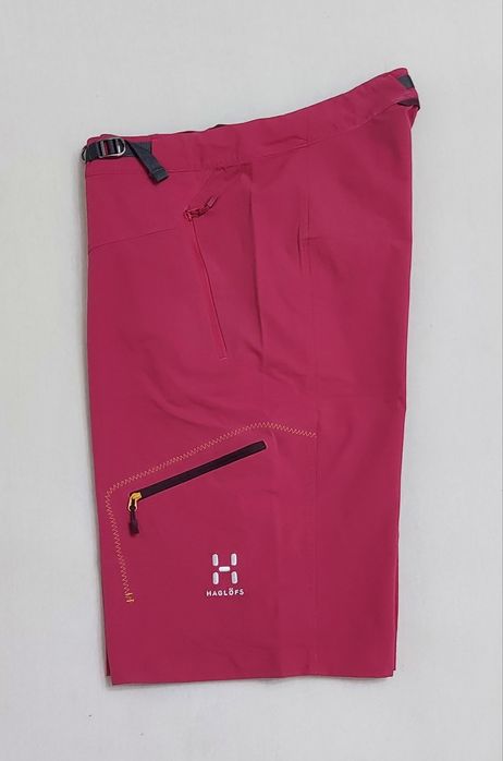 Pantaloni scurți Haglöfs Lizard II Softshell, roz ptr. femei, Nr. 40 M