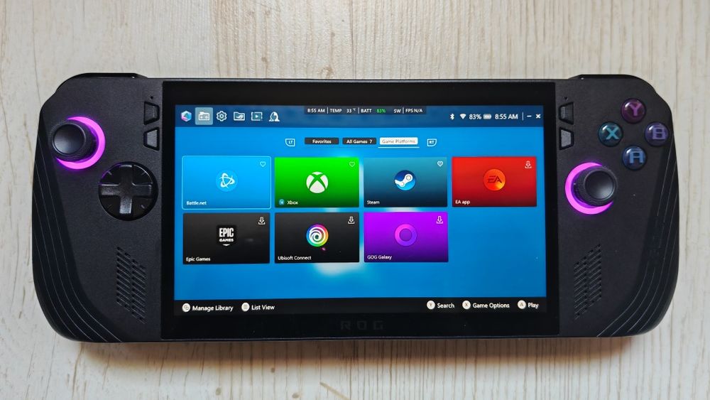 Consola portabila Asus  ROG ALLY X  24GB LPDDR5X  SSD 1TB