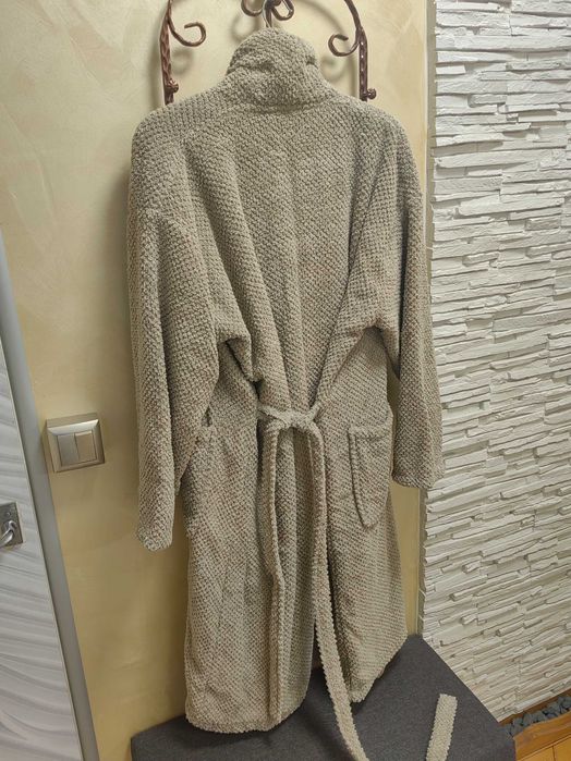 Нов Мъжки халат 100% памук!