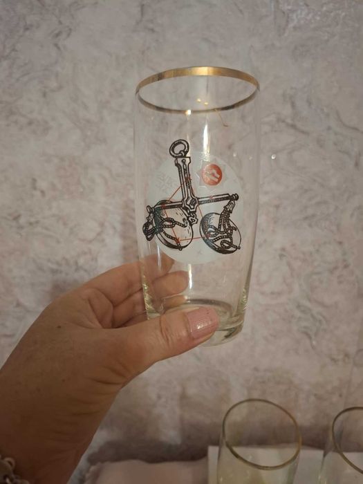 Сервиз стъклени чаши
