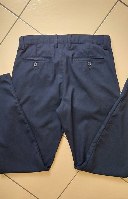 Тъмносин мъжки панталон