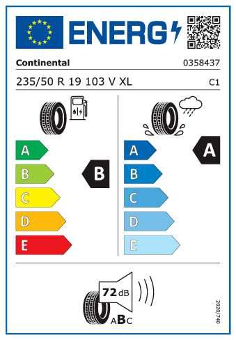 Set. 4 Anvelope Continental de Vara 235/50 R19 103V