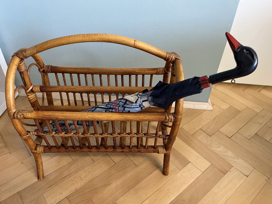 Бамбукова поставка за списания / 70-те