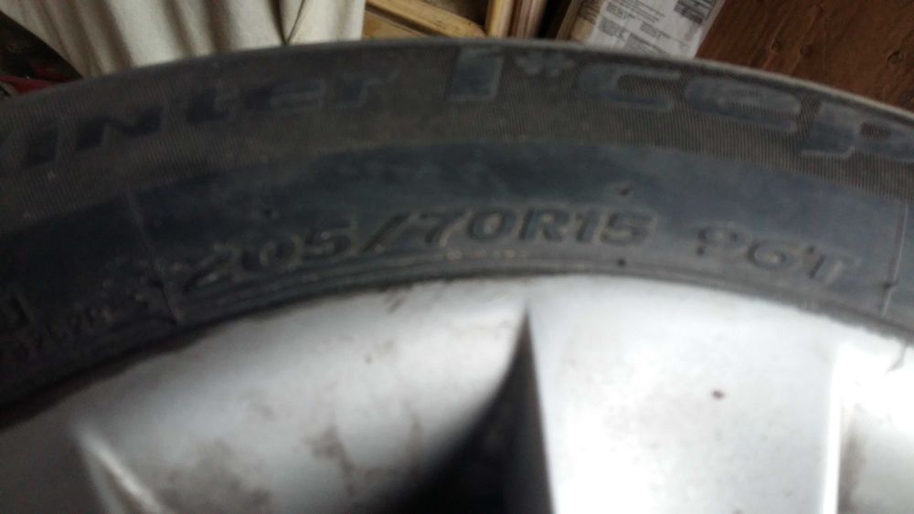 Джанти за BMW е39 Style 83 с гуми HANKOOK winter icept