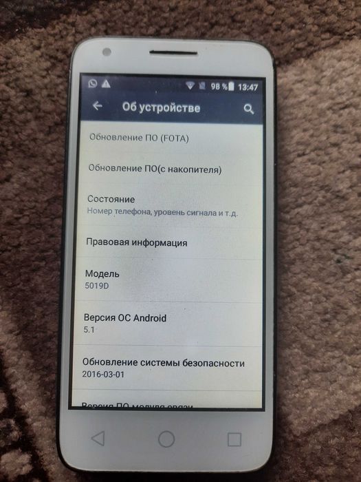 Продам телефон ALCATEL PIXEL 3