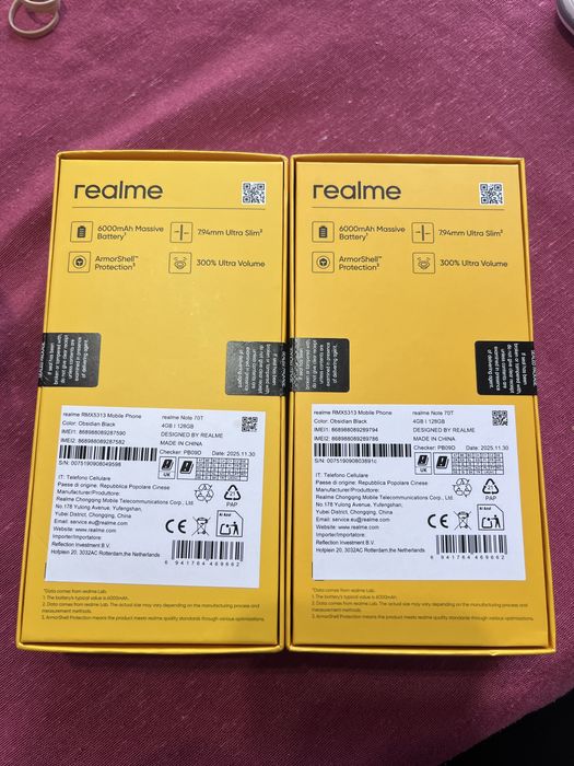 Телефон Realme note 70T