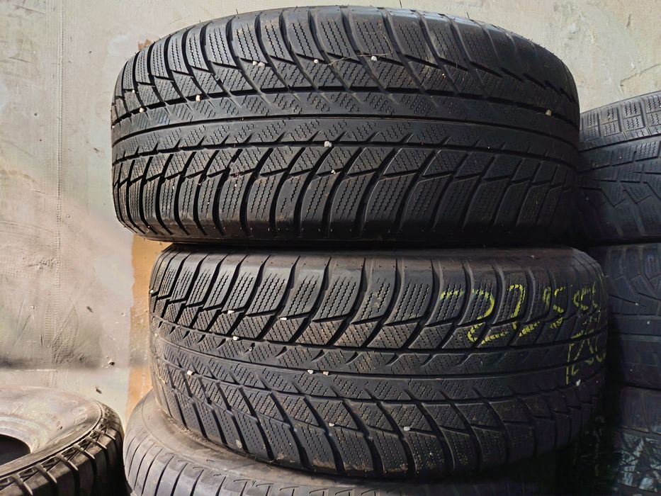 Anvelope MS iarna 225 55 17 Bridgestone runflat 2023 6.3mm